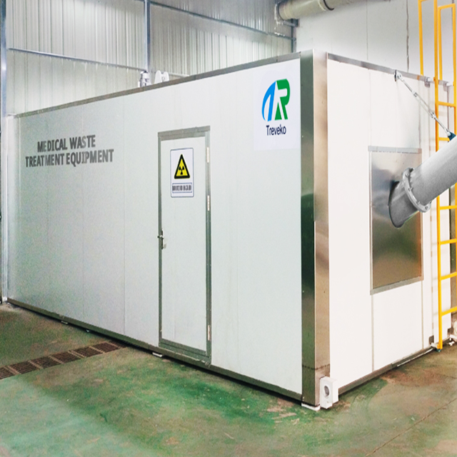 Stationary Medical Waste Microwave Disinfection Equipment