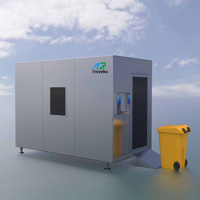 Medical Waste Bin Cleaning Machine